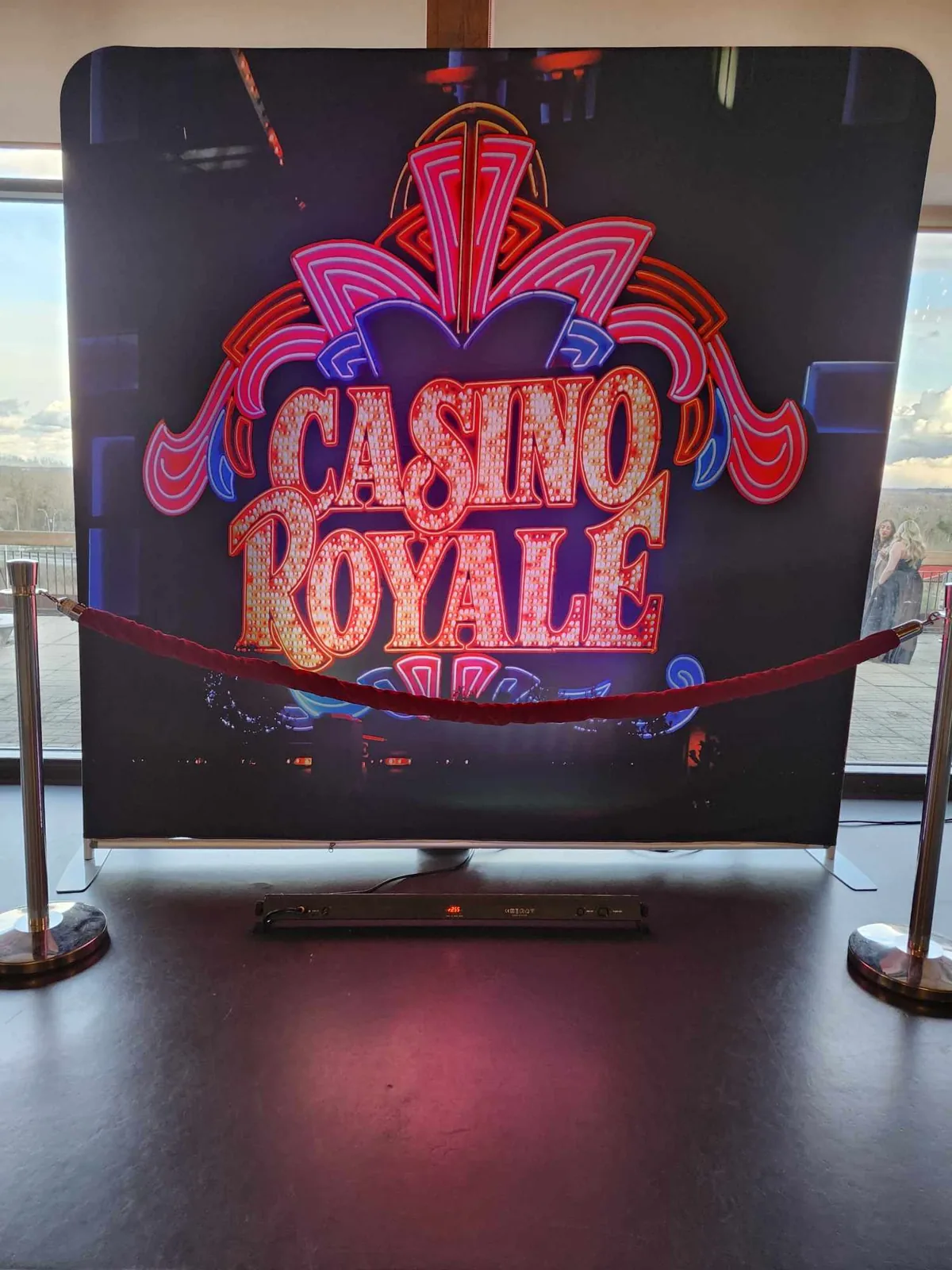 Enseigne lumineuse Casino Royale